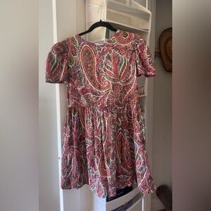 Alix of Bohemia Paisley Dress